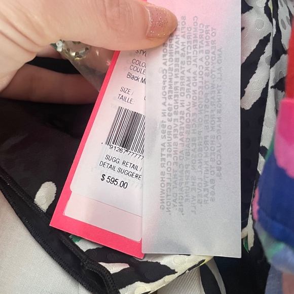 Marc Jacobs Daisy Print Asymmetrical Dress – Size 00 - Picture 6 of 6